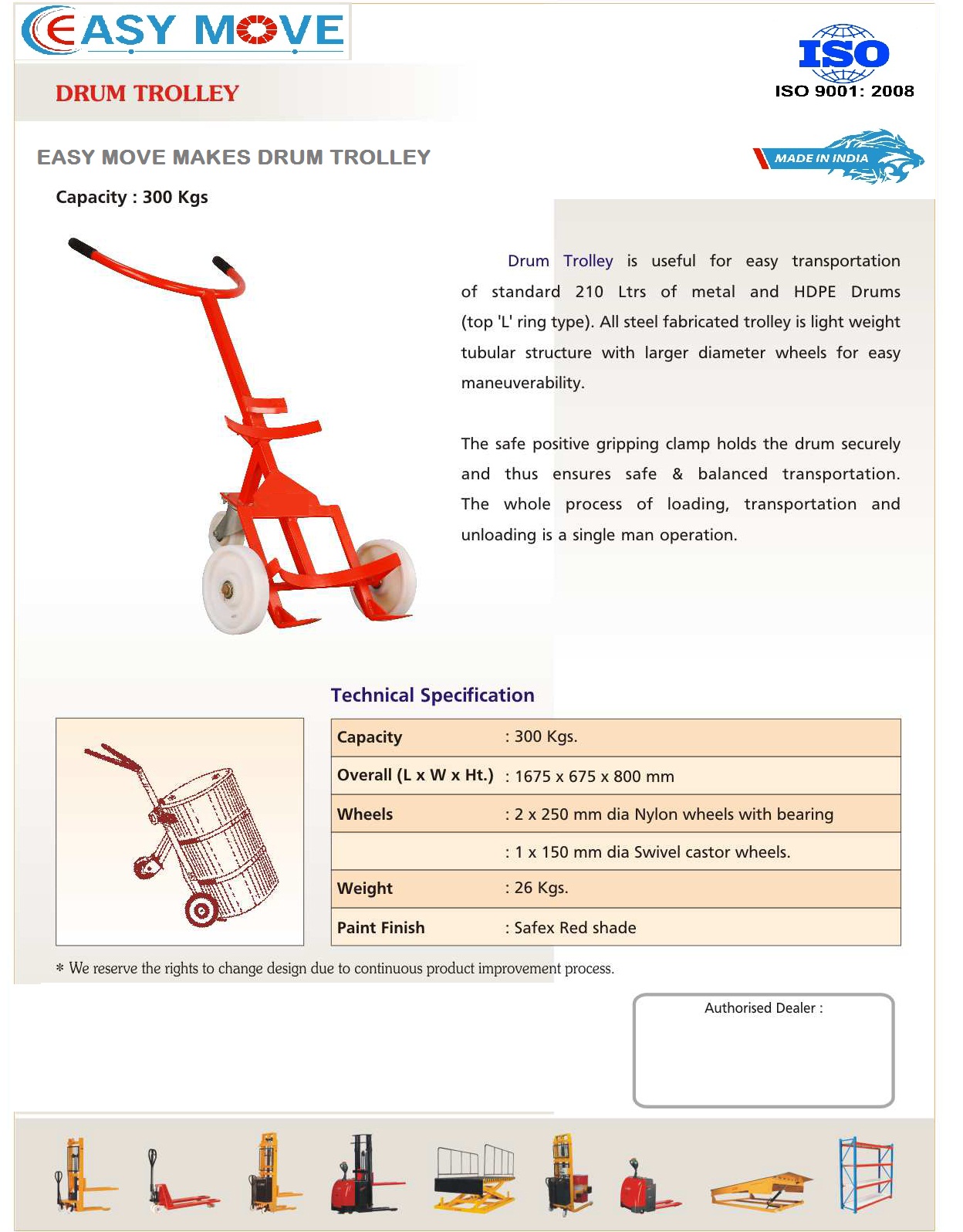 Drum Trolley Equipments Manufacturers in India